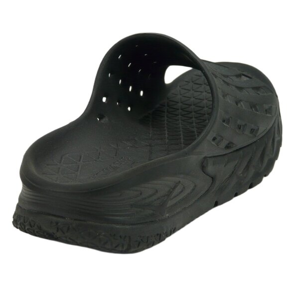HOKA ORA RECOVERY BLACK SLIDES MENS US 9 main image 4